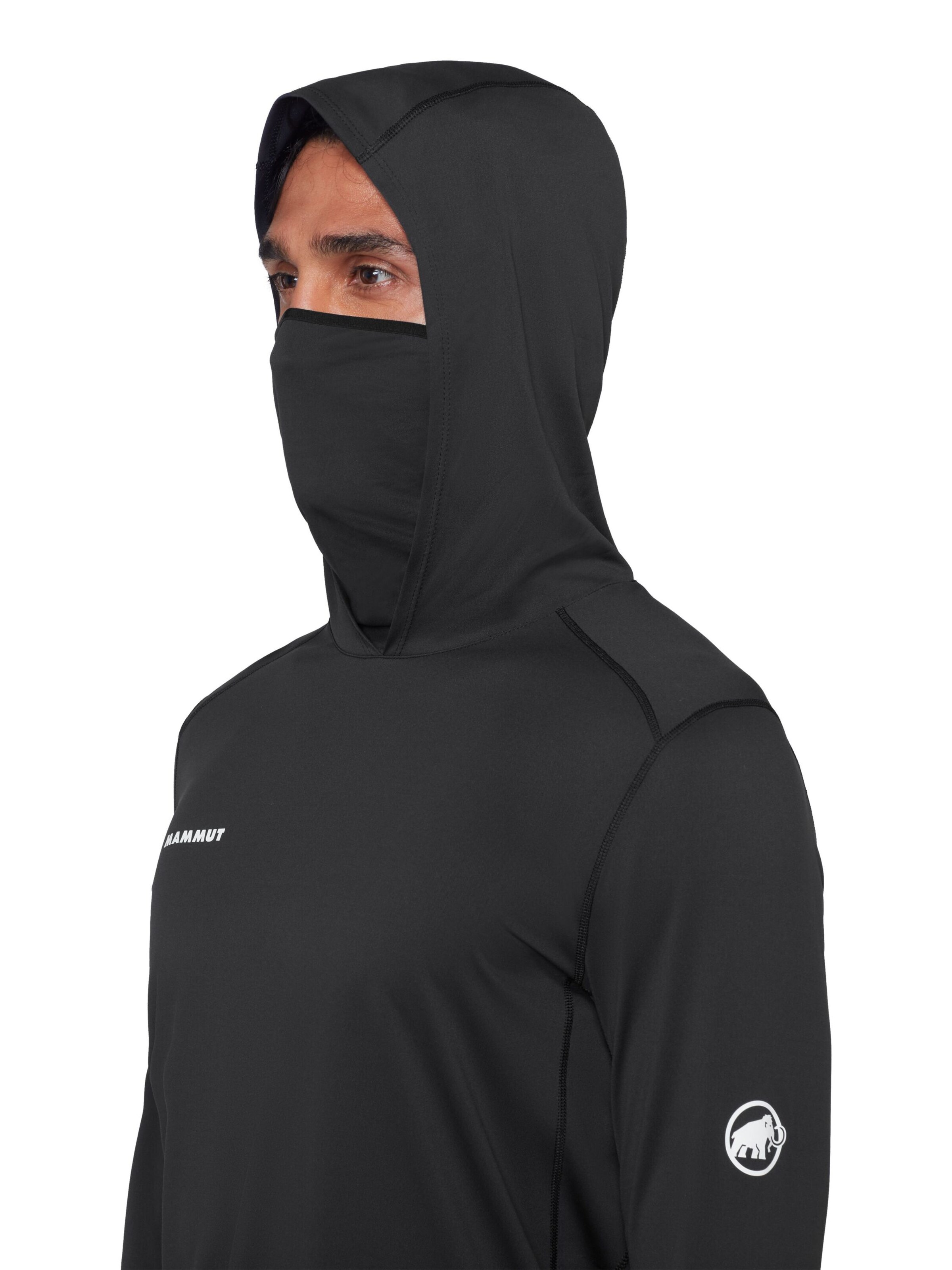 MAMMUT Shirt in Schwarz