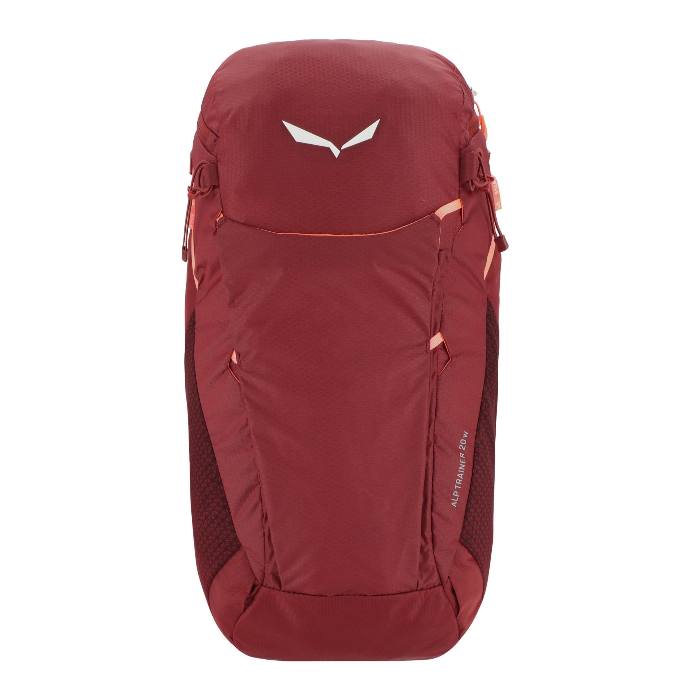 Zaino sportivo 'Alp Trainer 20L' di SALEWA in rosso: frontale