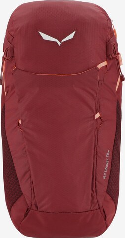 SALEWA Sports Backpack 'Alp Trainer 20L ' in Red: front
