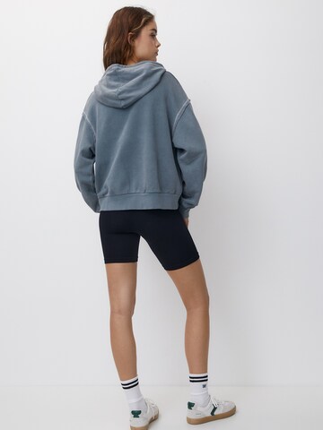 Pull&Bear Bluzka sportowa w kolorze szary