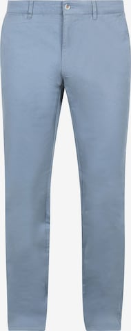 Suitable Regular Chino 'Peano' in Blauw: voorkant