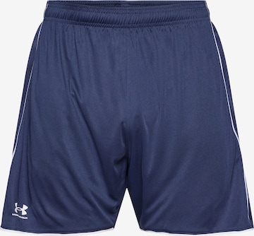 UNDER ARMOUR Sportbroek 'Challenger' in Blauw: voorkant