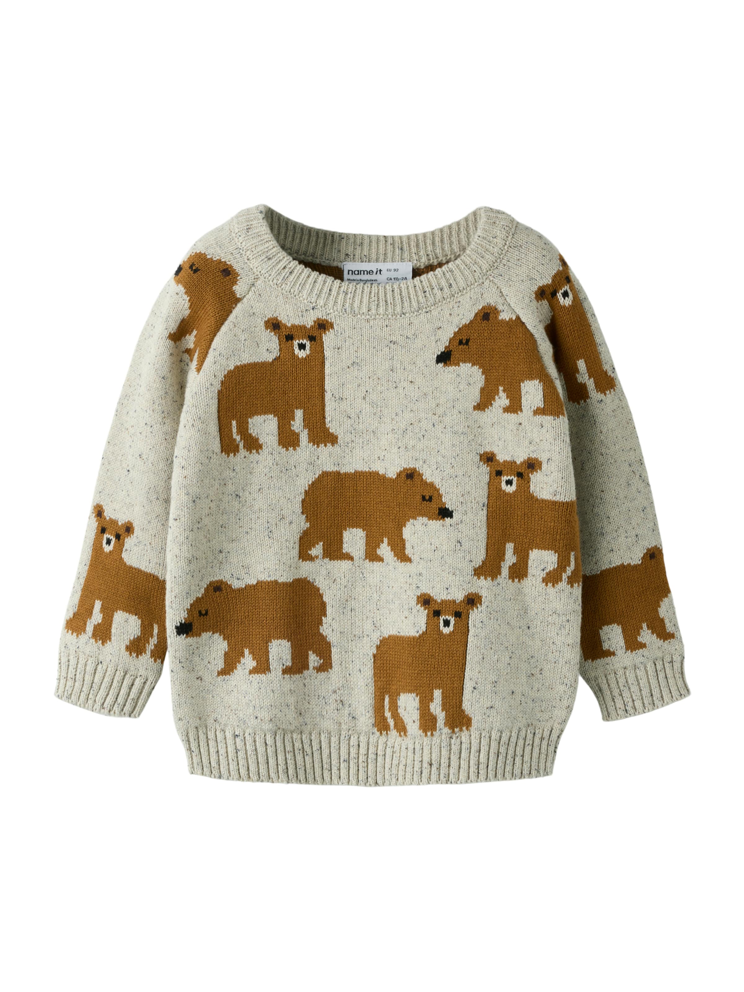 NAME IT - Jersey 'NMMOLA' en gris: frente