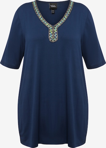 Ulla Popken Shirt in Blau: Vorderseite