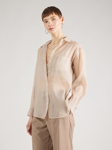 Camicia da donna di GAP in beige: frontale