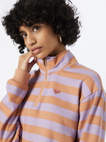 ROXY Sweatshirt 'CAREFREE VIBE' in Braun