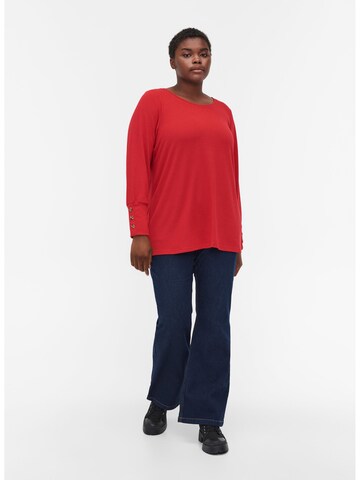 Zizzi - Pullover 'Lucca' em vermelho