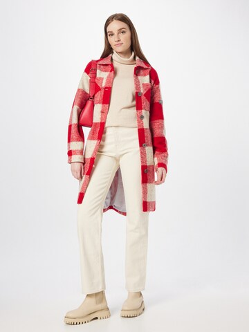 Frieda & Freddies NY Between-Seasons Coat in Red