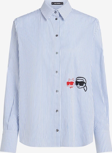 Karl Lagerfeld Pusero värissä marine / offwhite, Tuotenäkymä