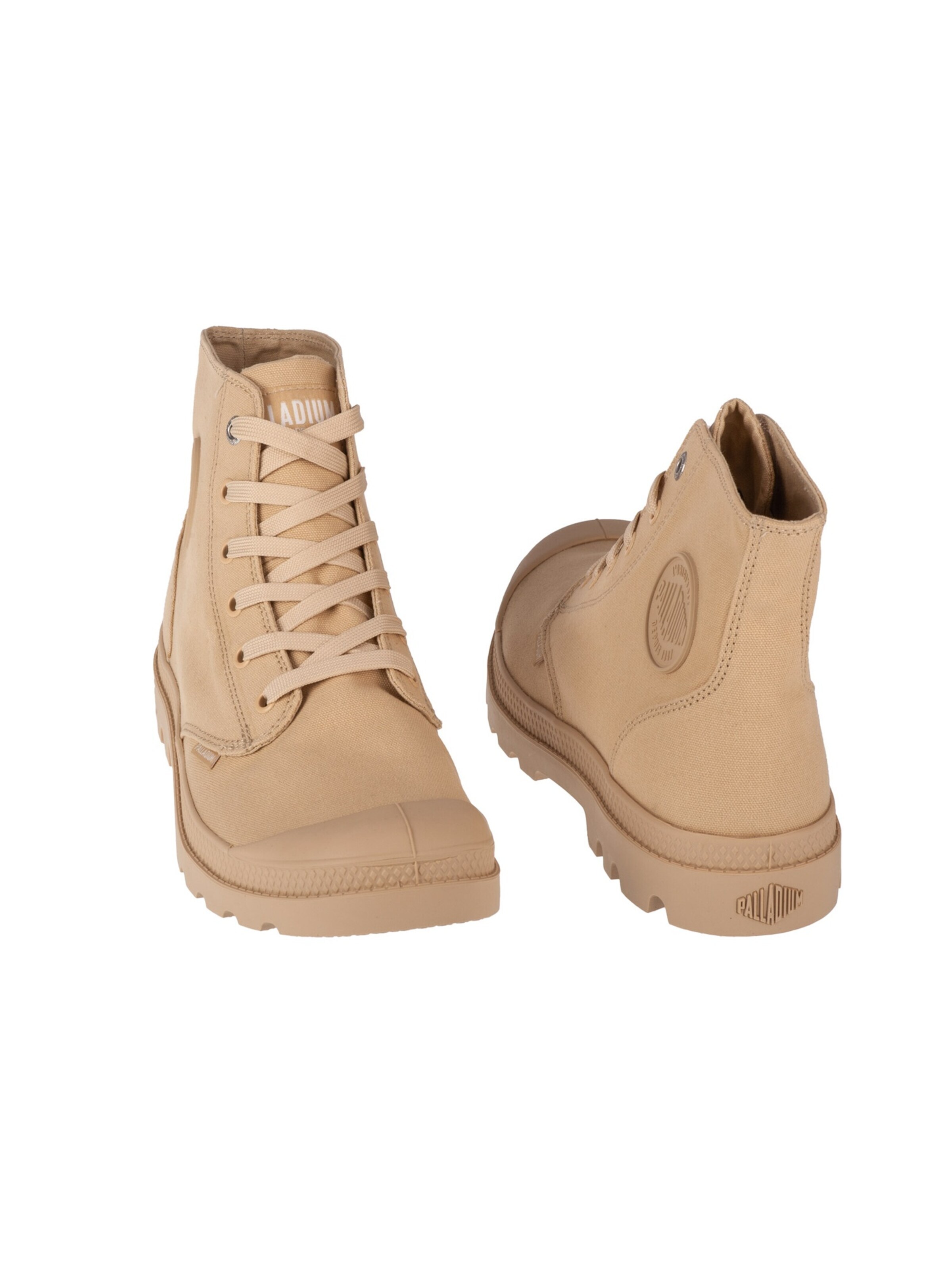 Palladium Sneakers hoog 'Palladium Mono Chrome' in Beige