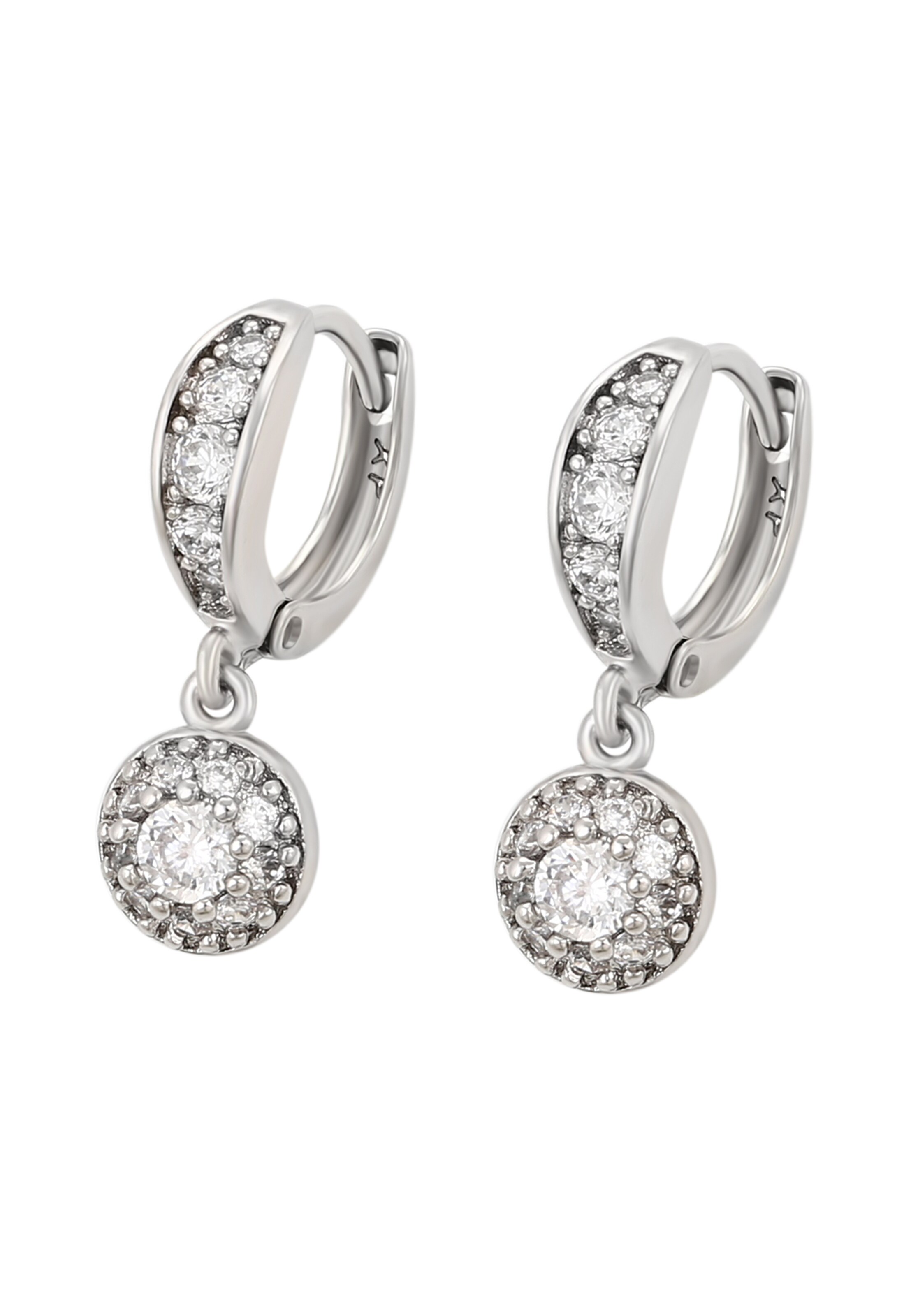 faina - Pendientes en plata: frente