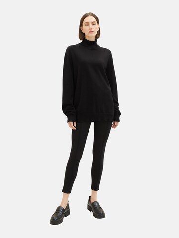 TOM TAILOR - Skinny Leggings en negro