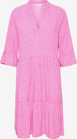 SAINT TROPEZ Shirt Dress 'Eda' in Pink: front