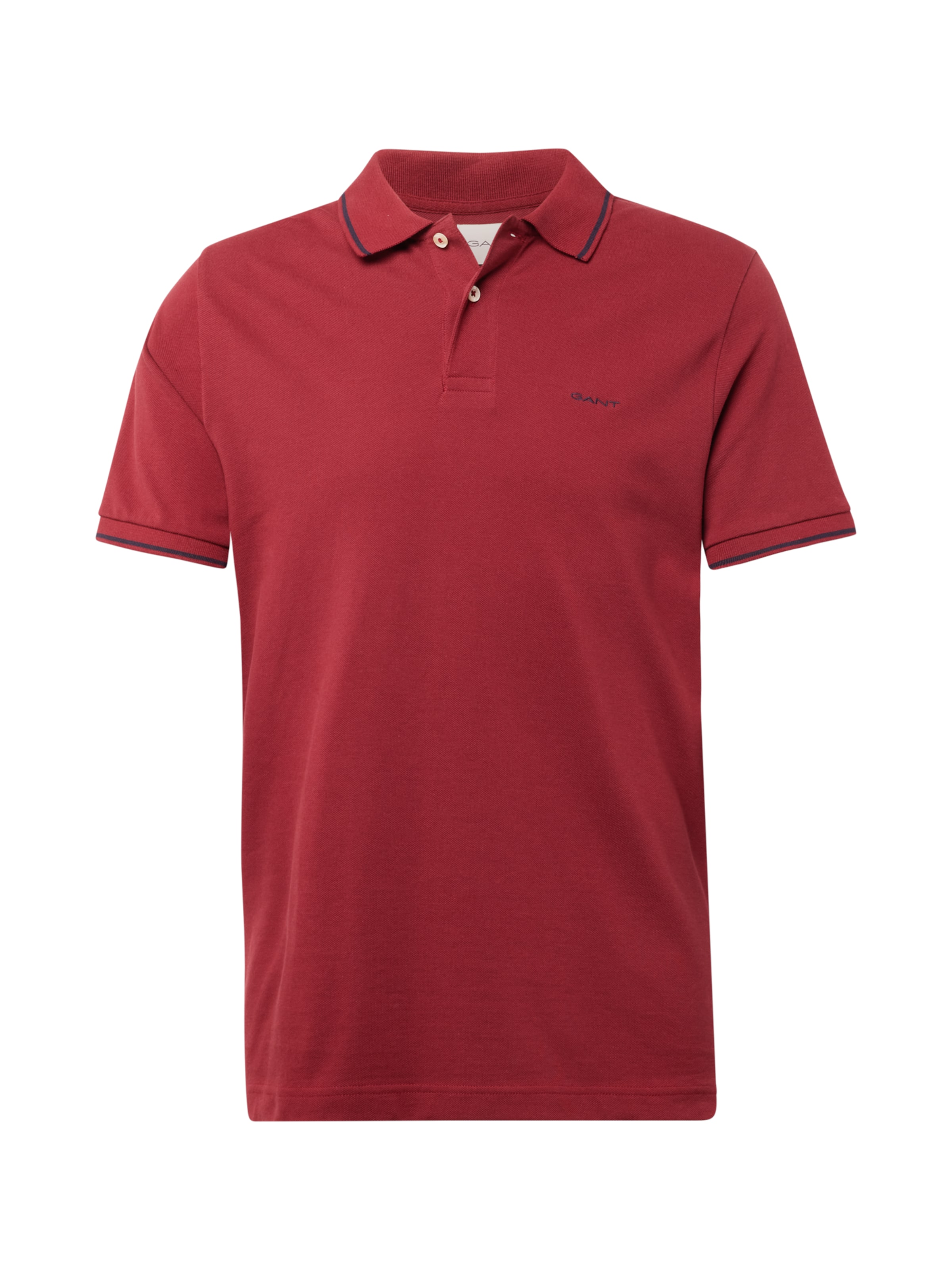 GANT Koszulka 'Rugger' w kolorze czerwony: przód