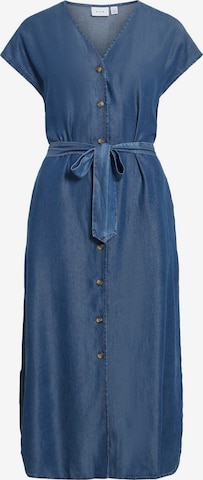 VILA - Vestido en azul: frente