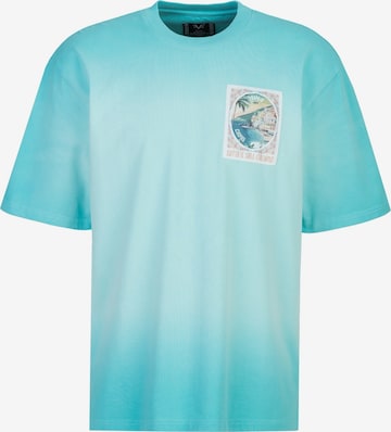 19V69 ITALIA Shirt 'Tamaro Dip' in Blue: front