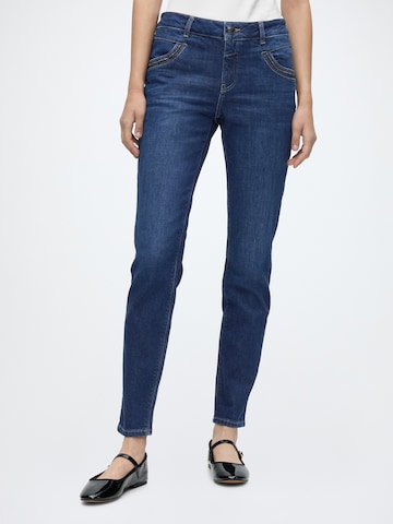 Slimfit Jeans 'MMNaomi' di MOS MOSH in blu: frontale