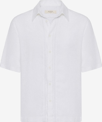 AntiochRegular Fit Košulja - bijela boja: prednji dio