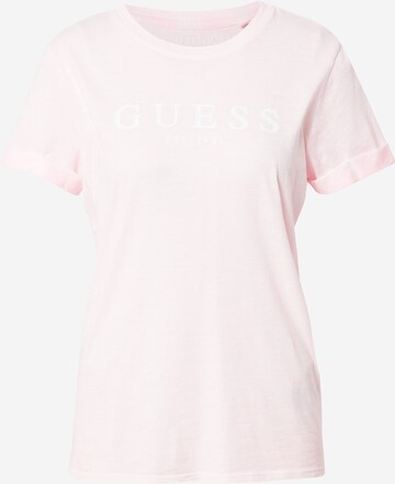 Tricou de la GUESS pe roz: față