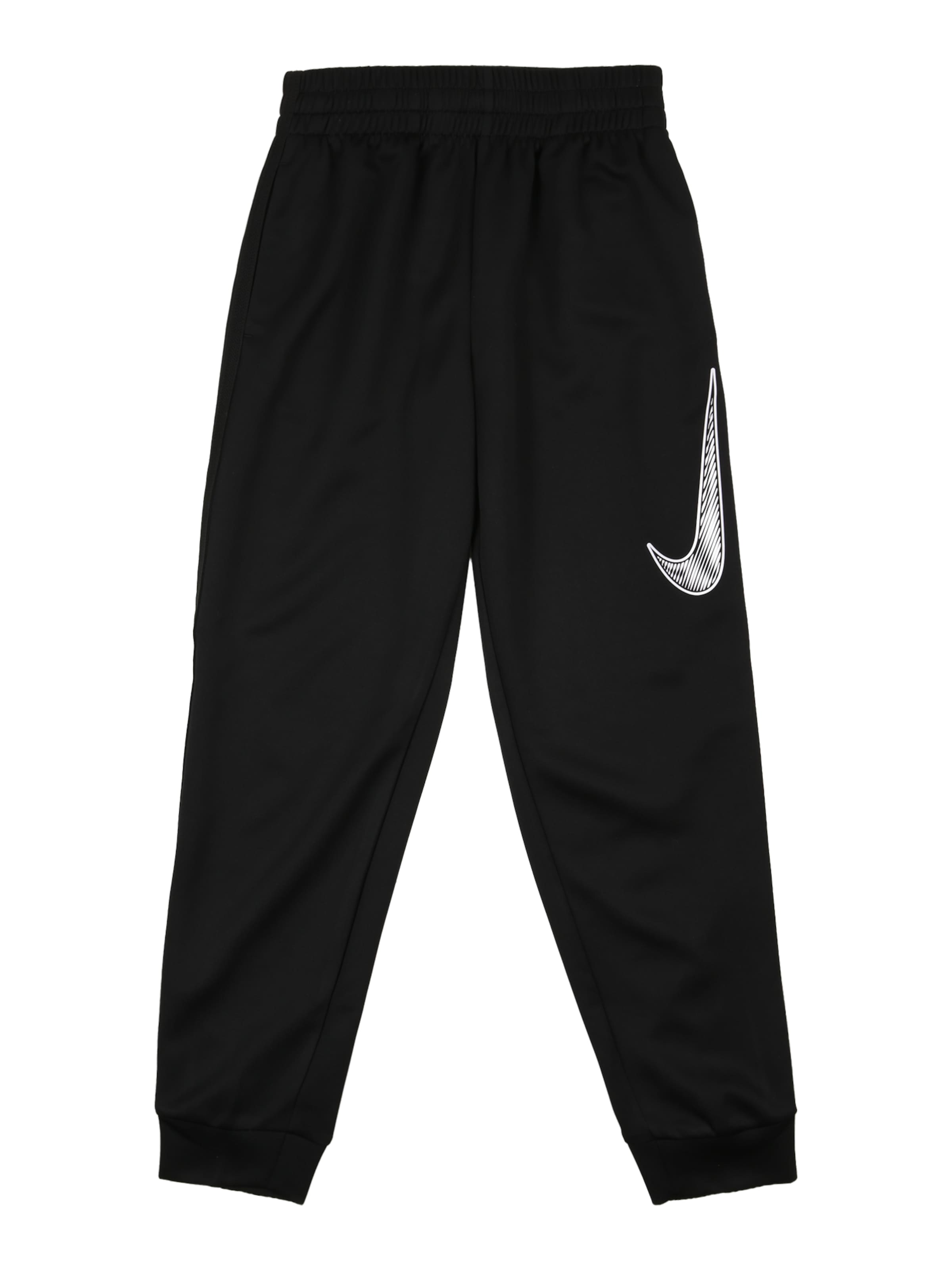 NIKE Regular Спортен панталон 'Multi' в черно: отпред