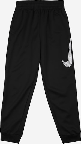 NIKE Regular Urheiluhousut 'Multi' värissä musta: etupuoli