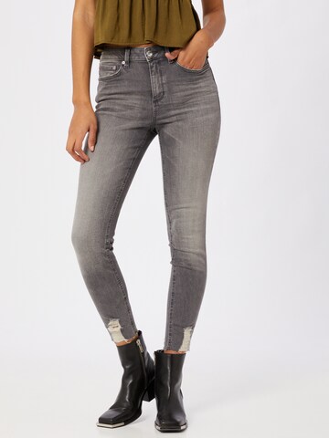 TOM TAILOR DENIM Skinny Jeans 'Janna' in Grau: predná strana