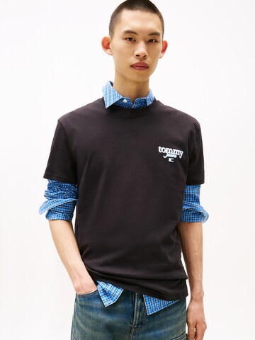 Tommy Jeans Футболка в Черный: спереди