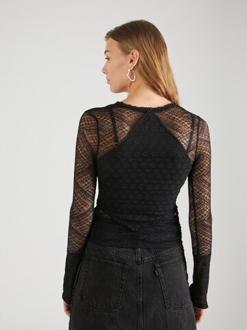 Free People Bluse in Schwarz