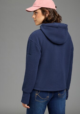 KangaROOS Fleece Jacket in Blue