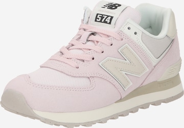 new balance Platform trainers 574 in Light Pink ABOUT YOU