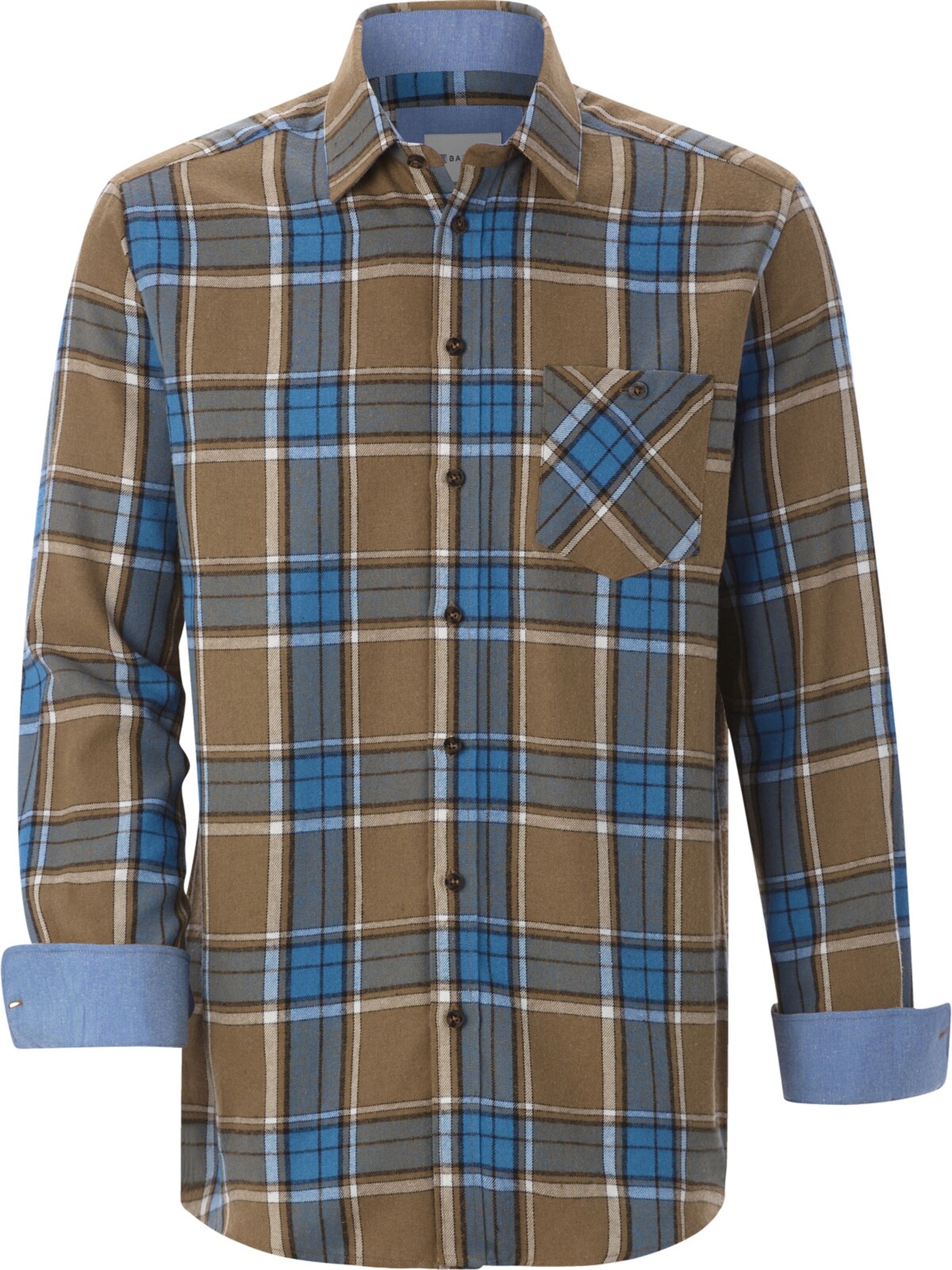 BABISTA Regular fit Button Up Shirt 'Saltinora' in Blue: front