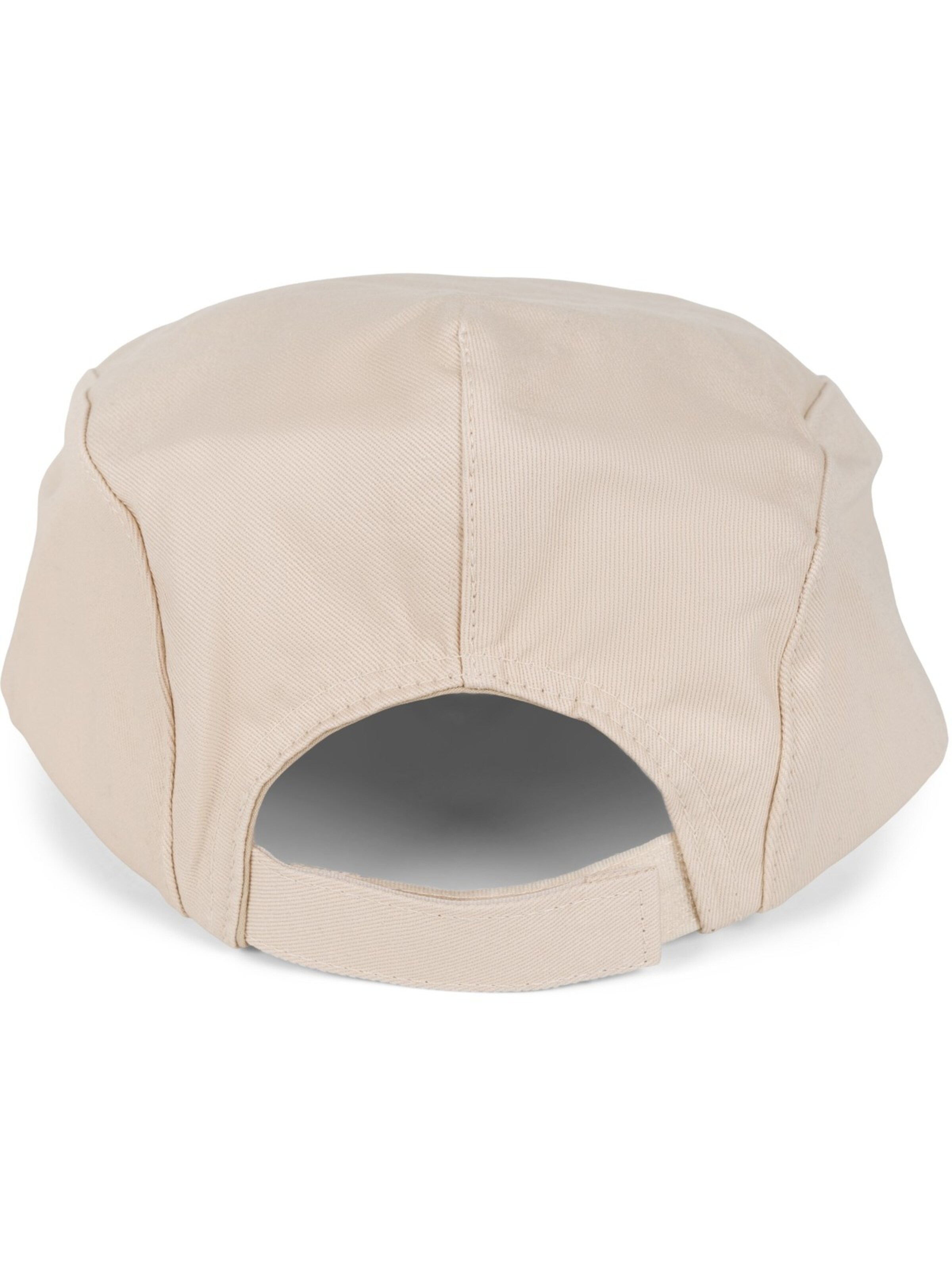 styleBREAKER Mütze 'Cabrio Cap einfarbig'‌ in Beige