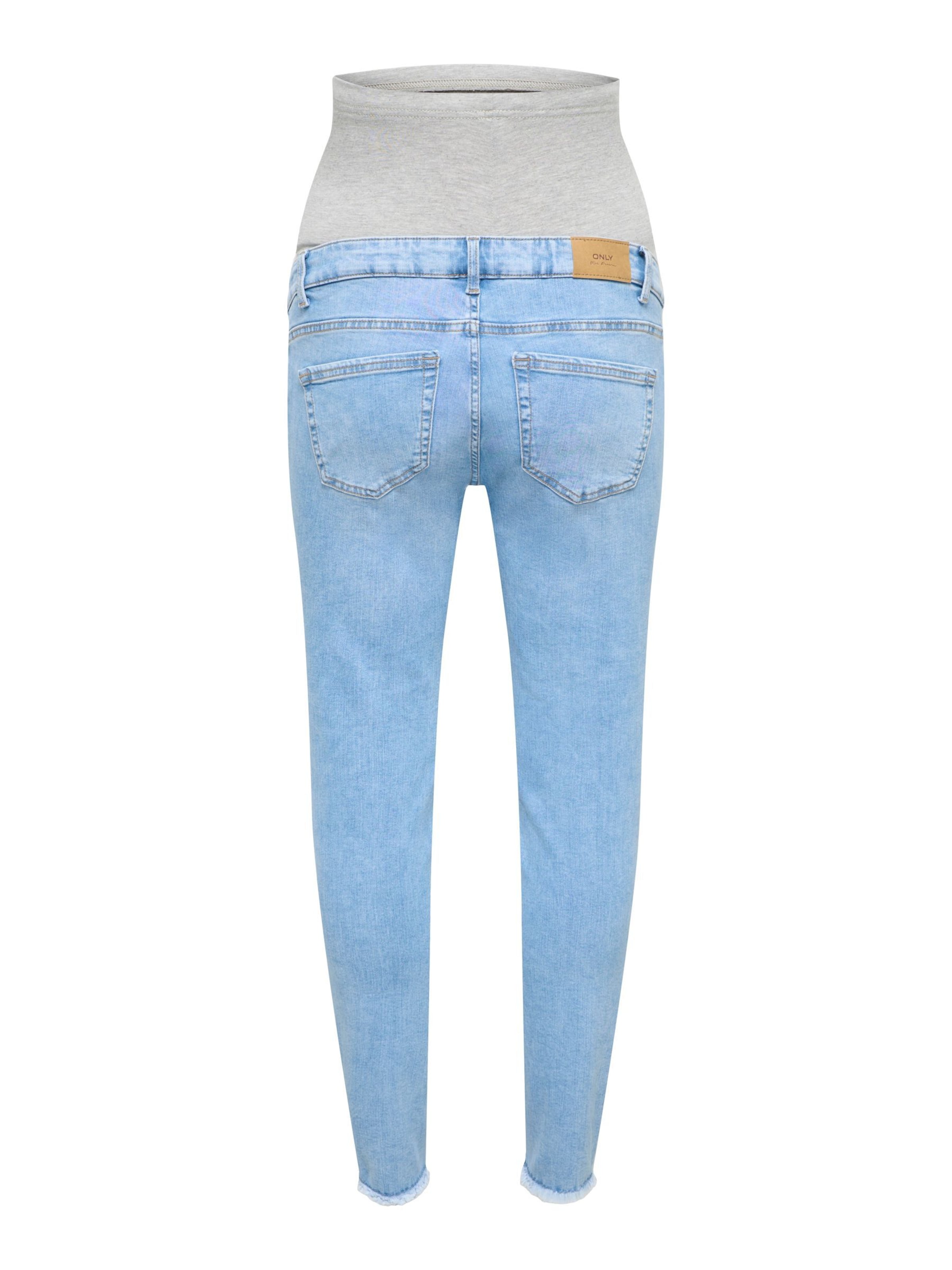 Only Maternity Skinny Jeans 'OLMBlush' in Blue