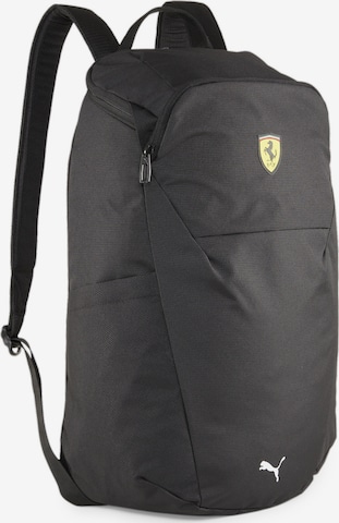 PUMA Sports Backpack 'Scuderia' in Black: front