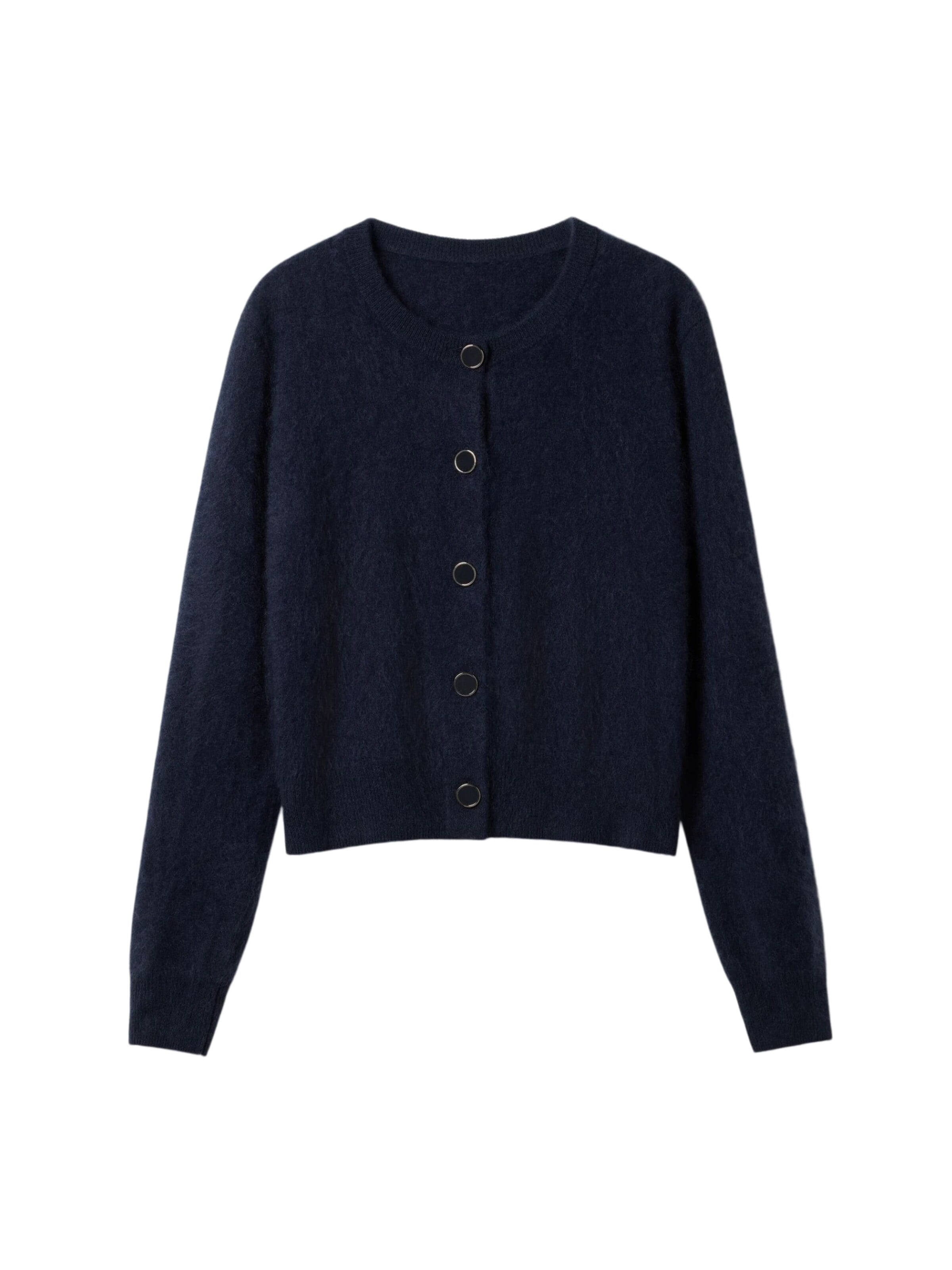 Lilysilk Knit Cardigan 'Ultraweicher Cardigan aus gebürstetem Kaschmir' in XS in Blue, Item view