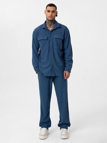 Fit confort Chemise 'Uberto' Dandalo en bleu