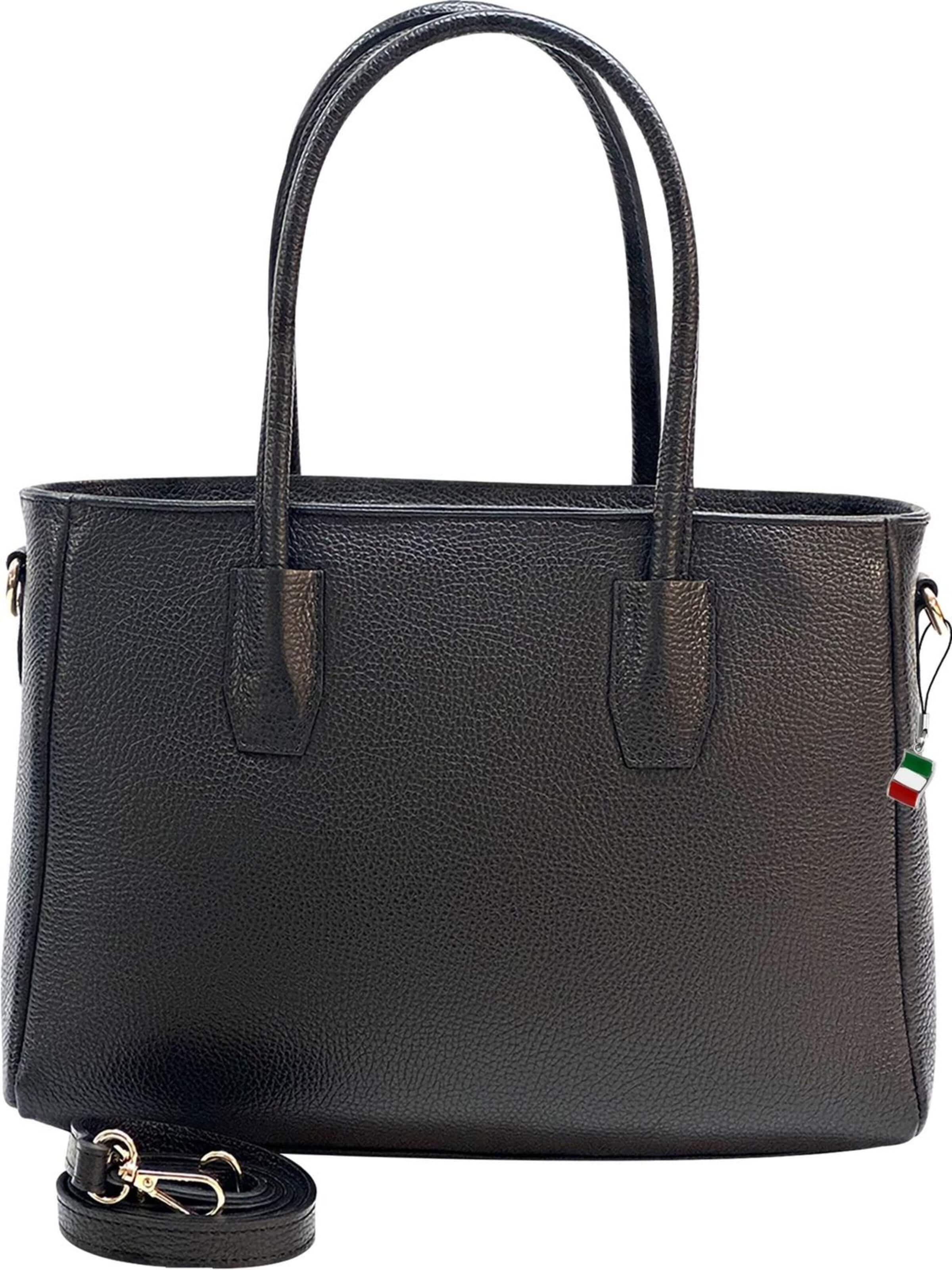 Florence Schultertasche‌‌‌‌ in Schwarz: Vorderseite