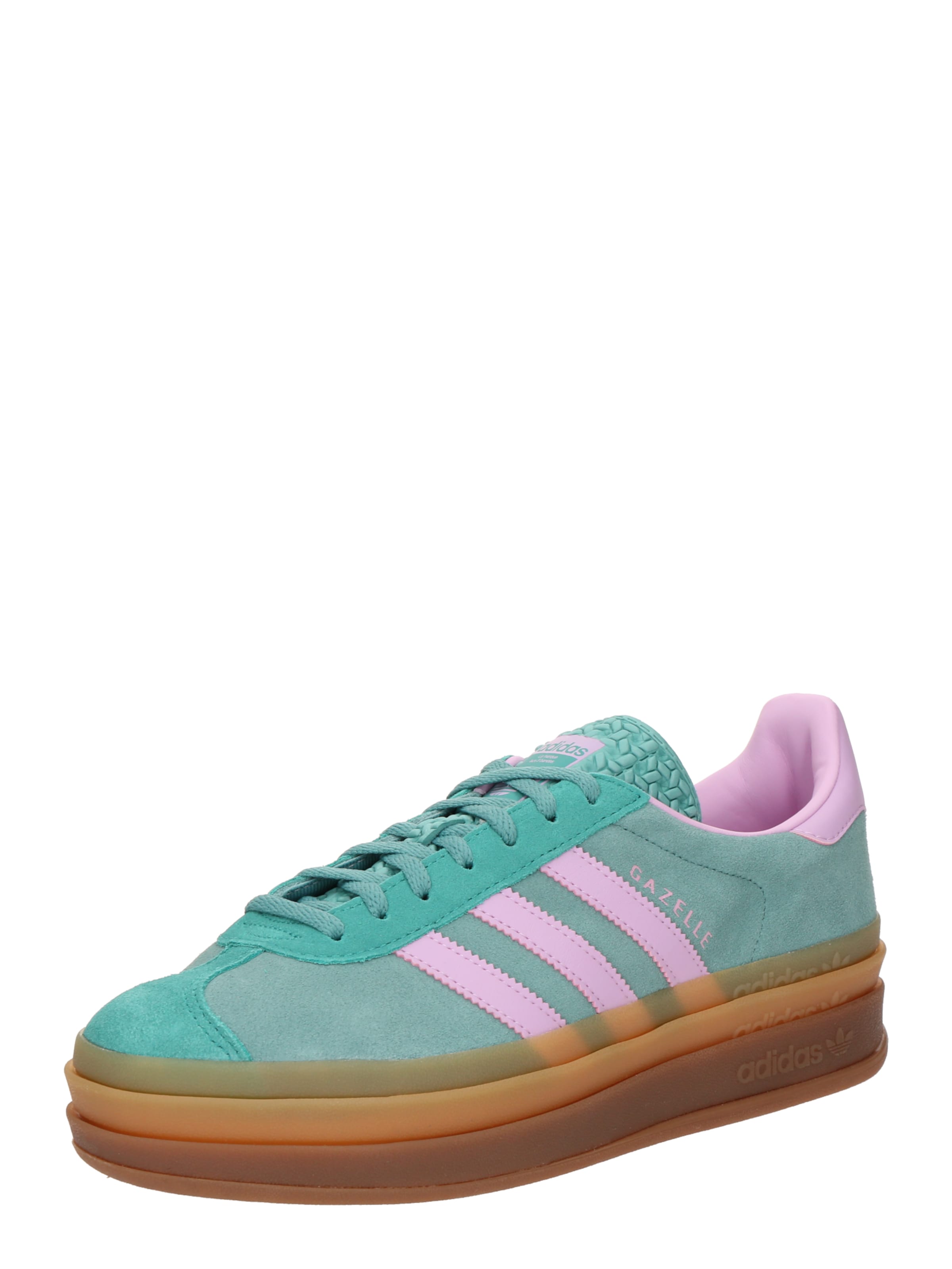 ADIDAS ORIGINALS Låg sneaker 'GAZELLE BOLD' i grön: framsida