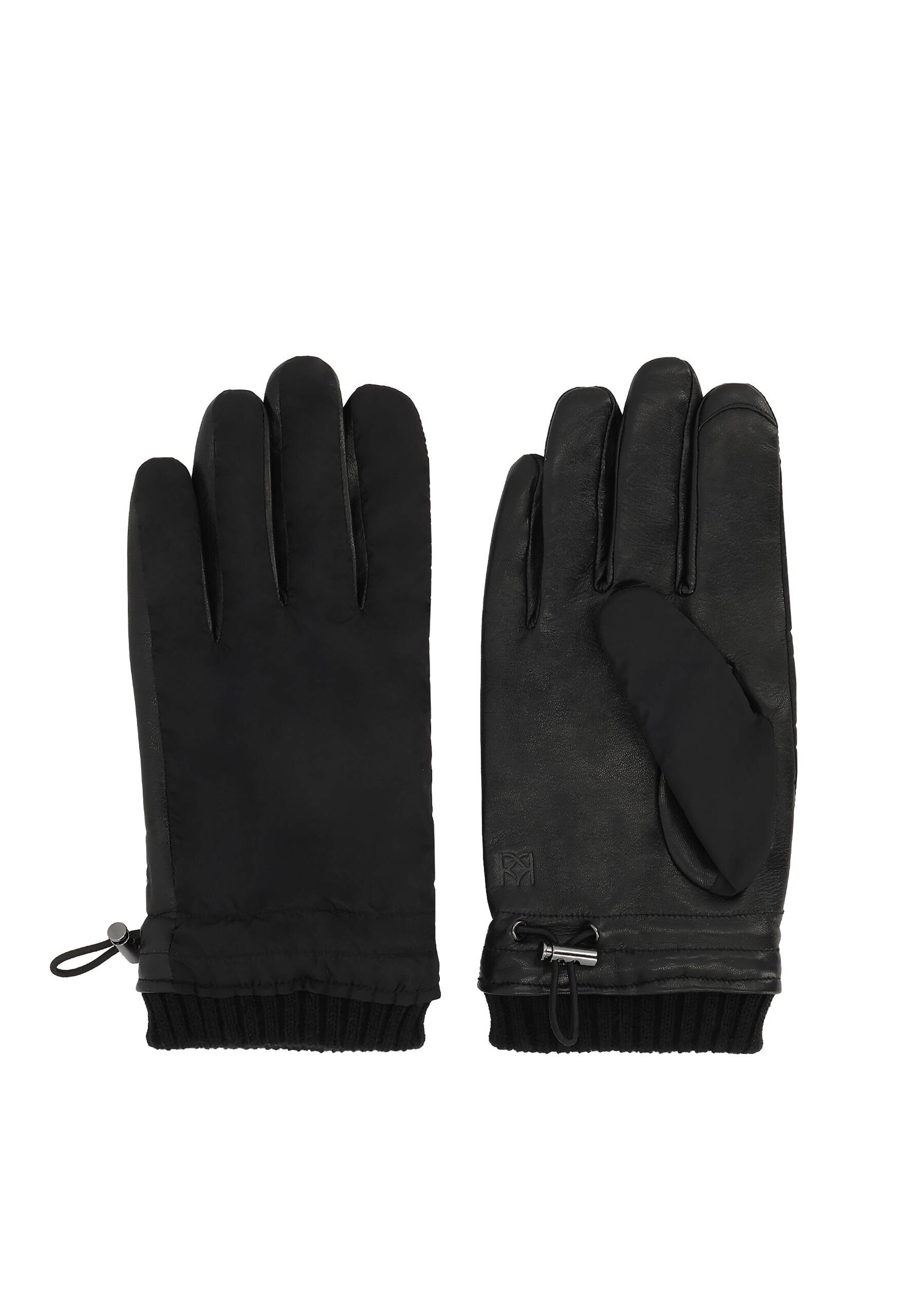 Kazar Vingerhandschoenen in Zwart