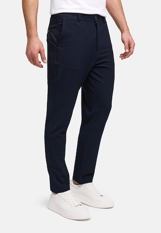Regular Pantalon chino 'Vann' Kronstadt en bleu