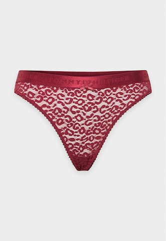 Slip Tommy Hilfiger Underwear en rouge : devant