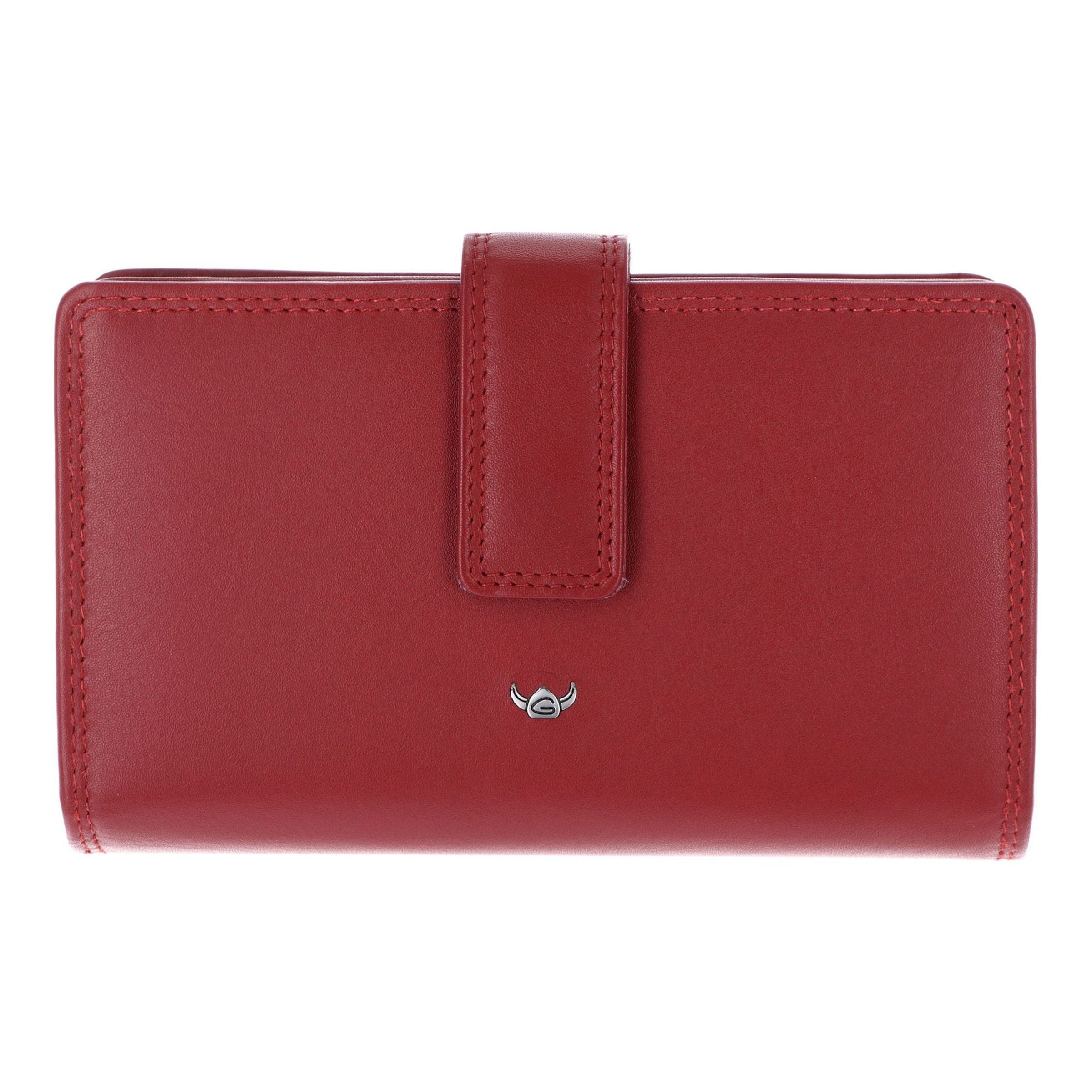 GOLDEN HEAD Portemonnee 'Polo' in Rood: voorkant