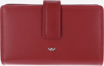 Portamonete 'Polo' di GOLDEN HEAD in rosso: frontale