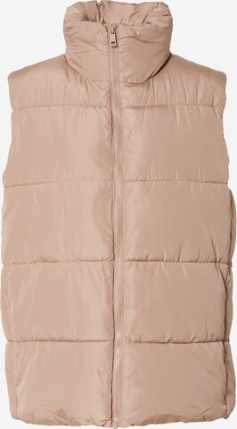 ABOUT YOU Bodywarmer 'Louisa' in Bruin: voorkant