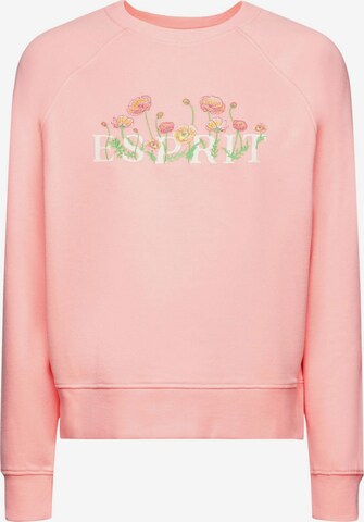 ESPRIT Sweatshirt in Pink: front