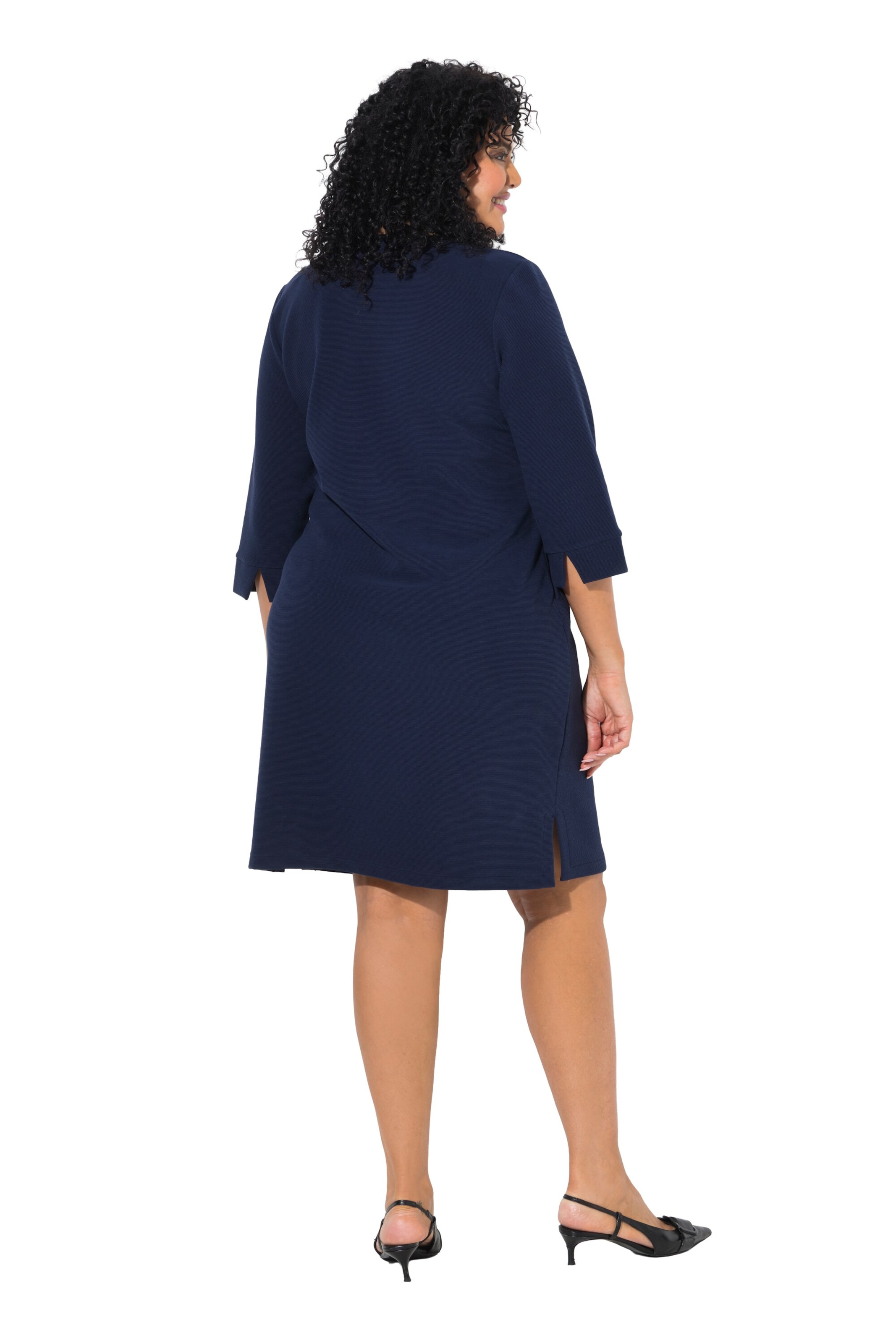 Ulla Popken Jurk in Blauw
