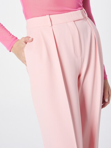 HUGO - Loosefit Pantalón plisado 'Hanifa' en rosa