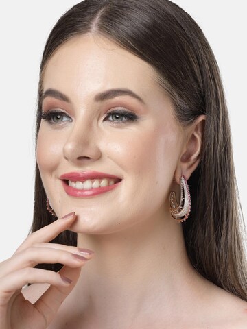 Boucles d'oreilles 'Rosalinda' AVANT-GARDE PARIS en rose