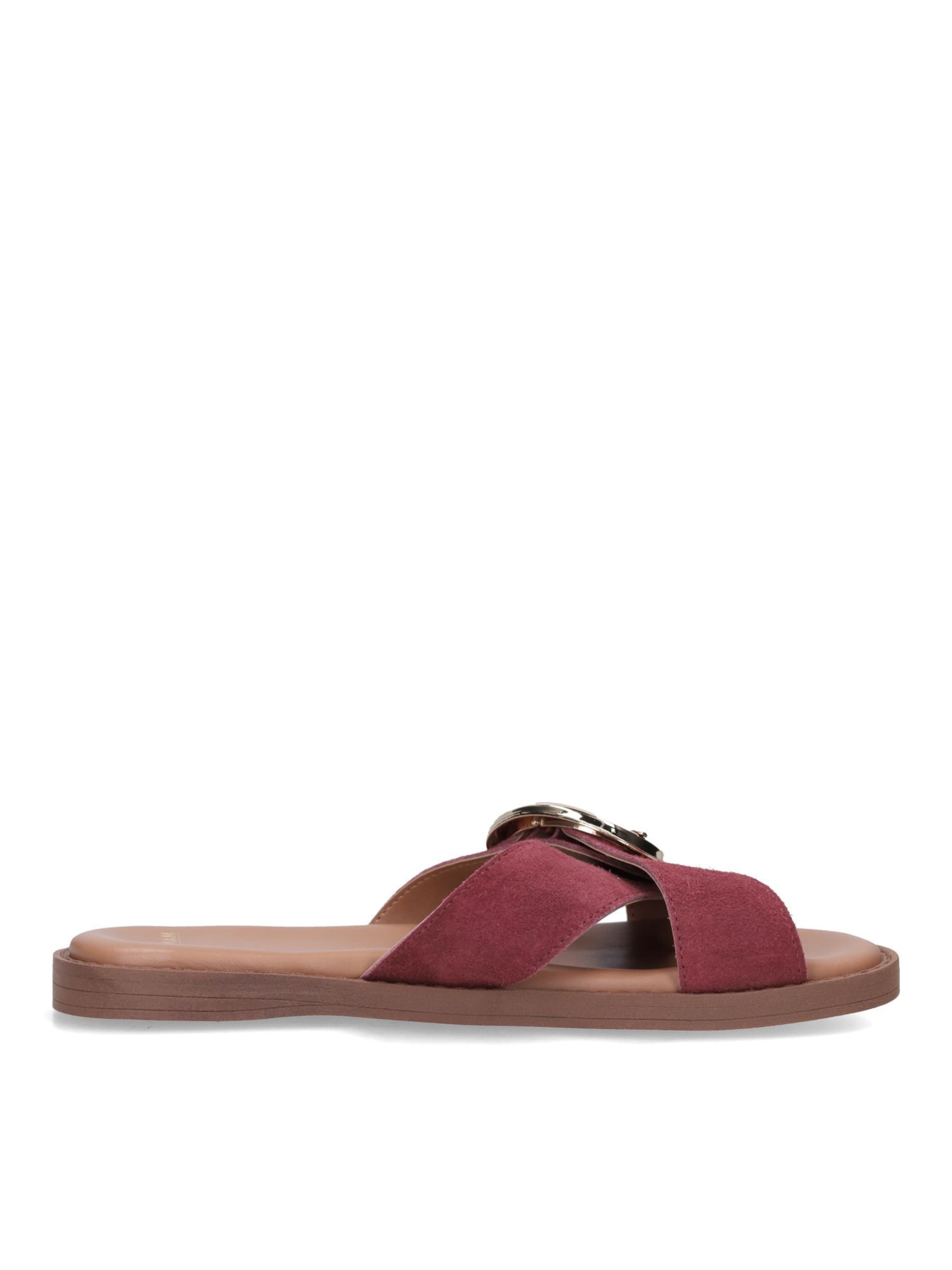 Mule MANFIELD en rouge