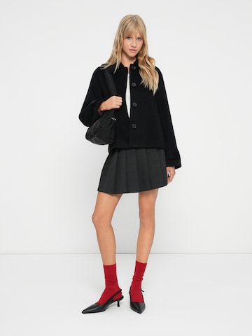 Giacca di mezza stagione di Abercrombie & Fitch in nero